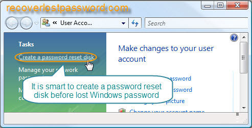 windows password reset disk