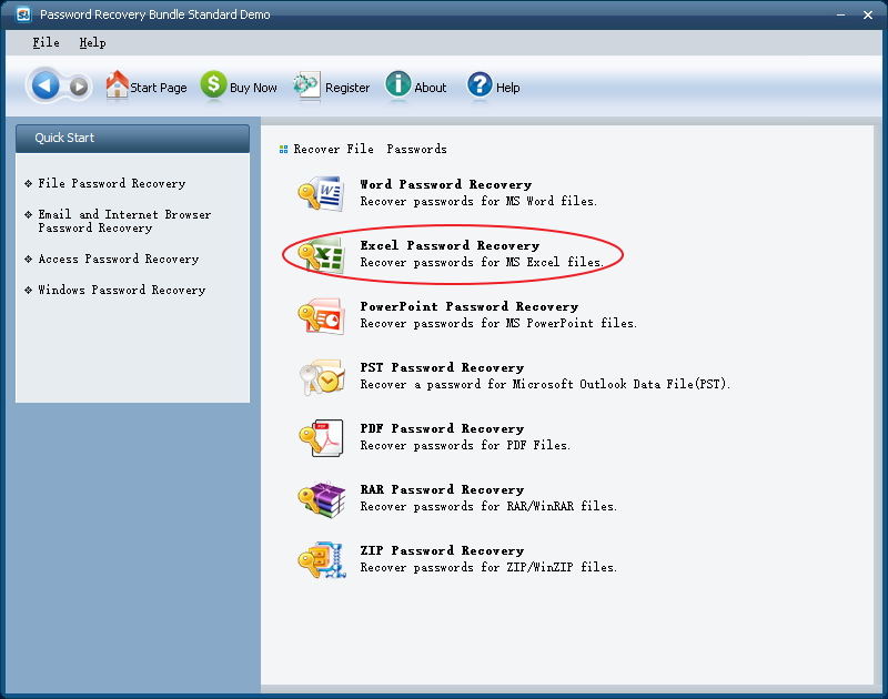Excel Password Recovery Software to Reveal Excel Password
