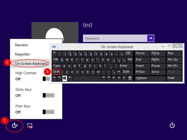 microsoft surface laptop reset without password