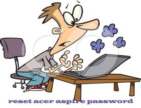 reset acer aspire password