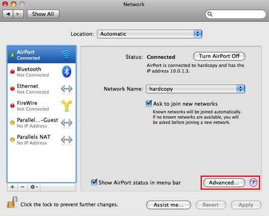 how to change wireless network password on mac