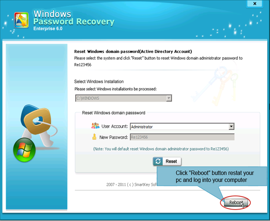 reboot your locked computer