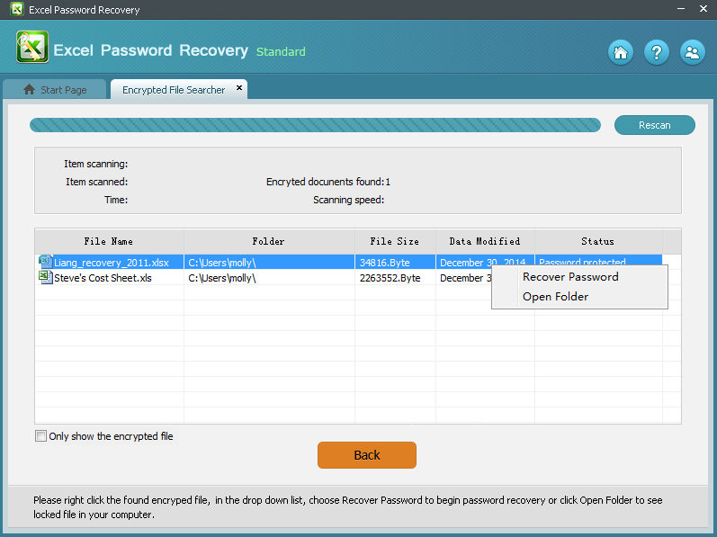 Free Word password / Excel password recovery software