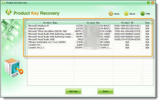 Key Finder Programs Office 2010