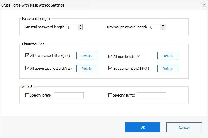 reset rar file password