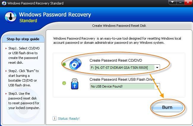 forgot system login password windows 7