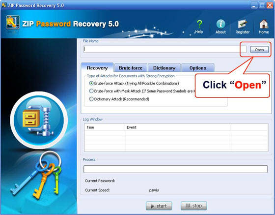 Zip Password Recovery