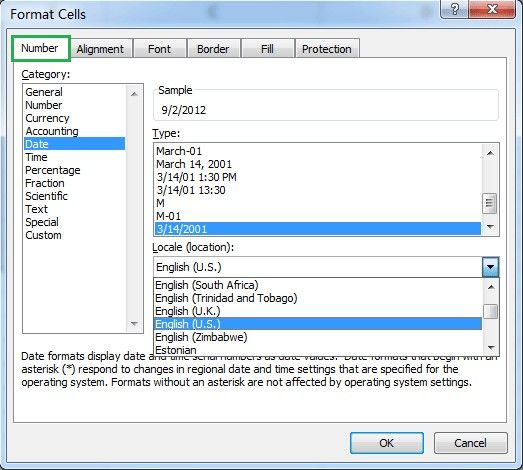 3 easy ways to change date format in excel date in us format