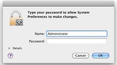 forgotten login password for mac