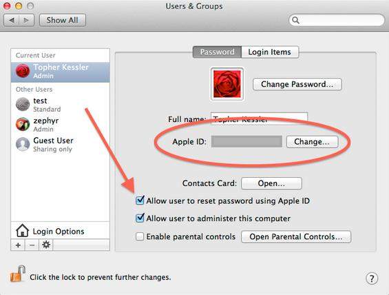 Apple mac pro forgot password