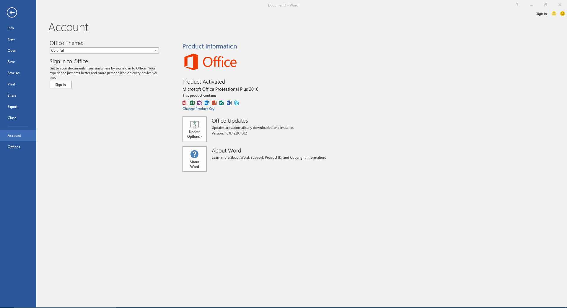 microsoft office 2016 will not activate