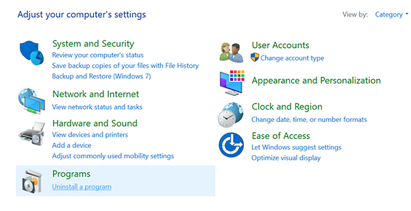 microsoft office uninstall some programs