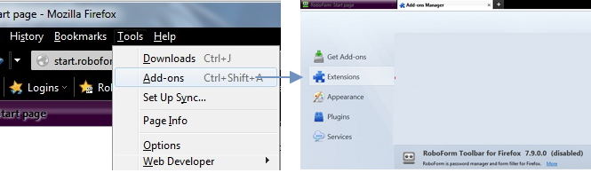 roboform for firefox 54