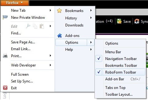 firefox and roboform