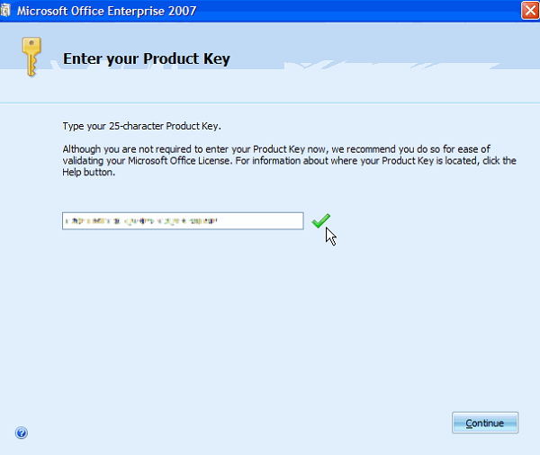 how to get the product key for office 2007