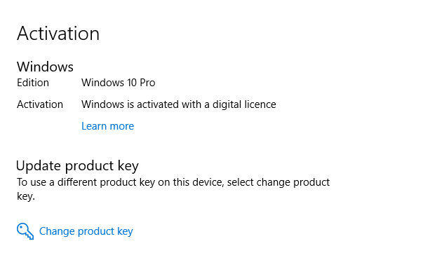 windows 10 pro product key expired