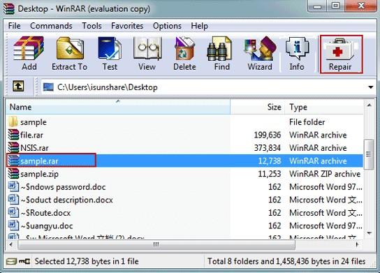 bypass winrar password without software