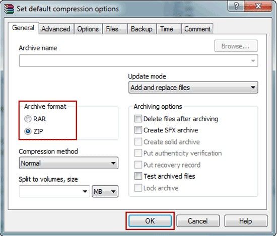 How To Convert A Rar To Zip