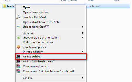 add password to a folder