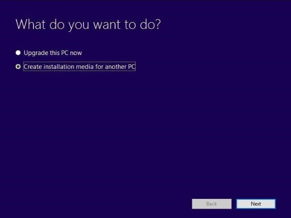 windows 10 install disk