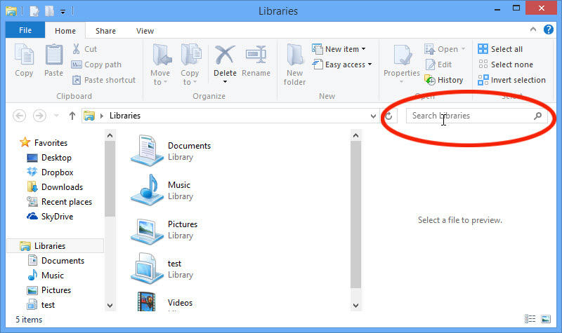 How to Search for Programs and Files in Windows 8