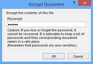 how to protect your microsoft word 2013 document encrypt word document