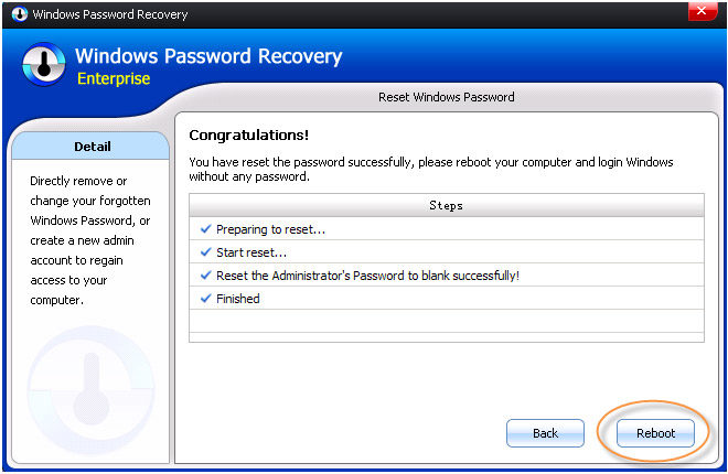 how to recover forgotten password in windows 7