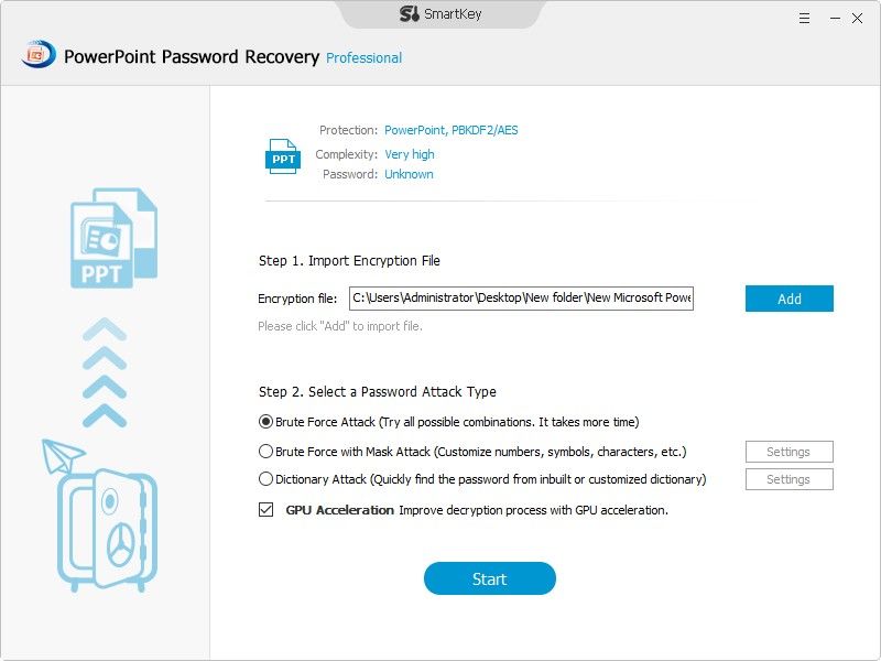 smartkey powerpoint password recovery recover password for ms ppt